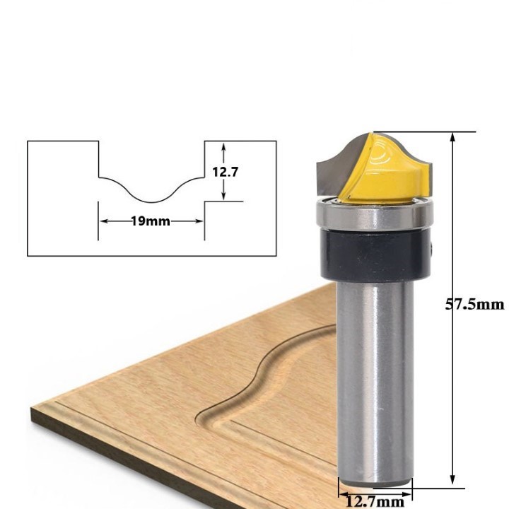 Phụ Kiện Làm mộc  Mũi soi gỗ đánh chỉ pano - Mũi phay cửa gỗ CNC