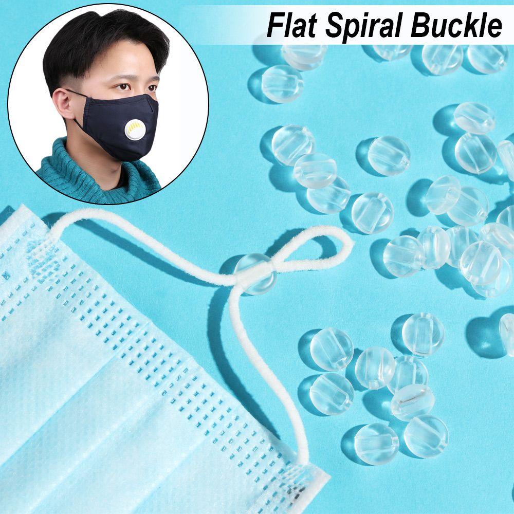 Bộ 100 Khóa Xoắn Ốc Bằng Nhựa Co Giãn Đa Ứng Dụng