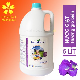 Nước giặt máy hữu cơ Layer Clean hương Gió Biển chai 5L