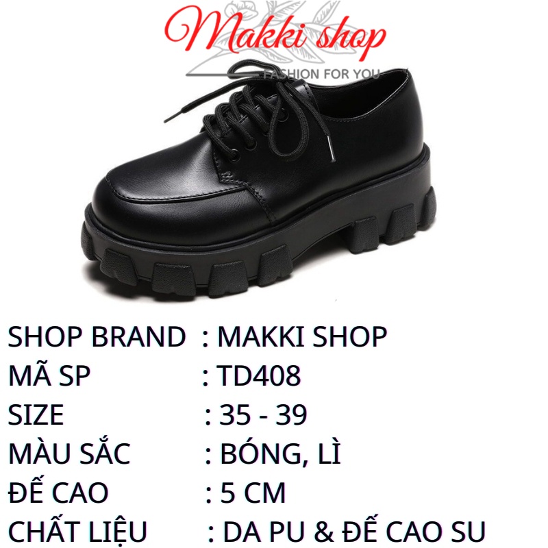 Bốt nữ cổ thấp Hottrend, boot nữ thời trang cao cấp giá rẻ MAKKI SHOP TD408