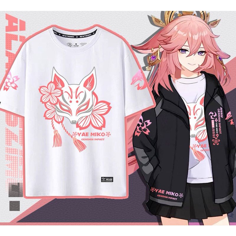 Áo Thun In Hình Anime Độc Đáo Hợp Thời Trang