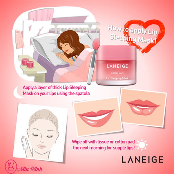 Mặt Nạ Ngủ Dưỡng Môi [LANEIGE] Lip Sleeping Mask Special Care (hũ 20g)