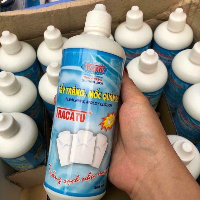 [XẢ KHO ] Dung dịch tẩy mốc quần áo Tracatu loại 500ml .