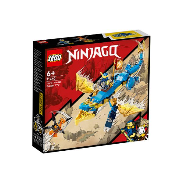 LEGO Ninjago 71760 Rồng thần sấm sét của Jay (140 chi tiết)