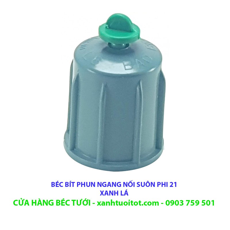 Bộ 10 cái BÉC BÍT PHUN NGANG NỐI SUÔN PHI 21 PVC