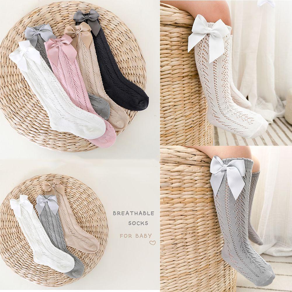 Vớ Lưới Phối Nơ Xinh Xắn Cho Bé 0-4 Tuổi