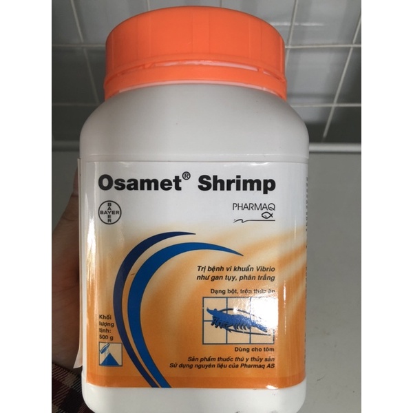Osamet, Hộp 0.5kg, Bayer, Elanco, chuyên các bệnh gan tụy, phân trắng