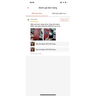 Bao da Oppo A53 thời trang