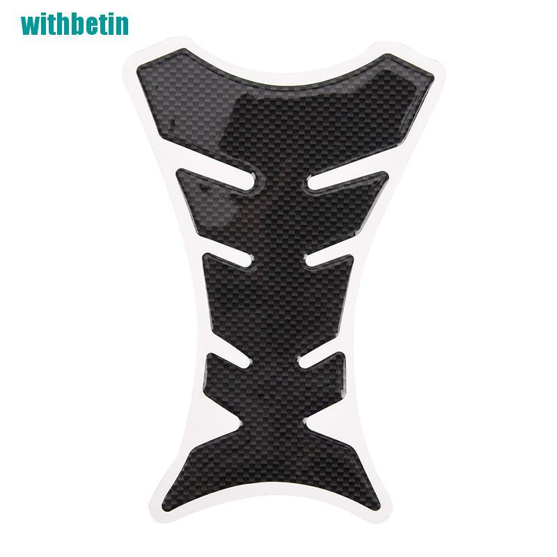 Bộ 2 Miếng Dán Bảo Vệ Bình Xăng Xe Mô Tô Bằng Sợi Carbon 3d