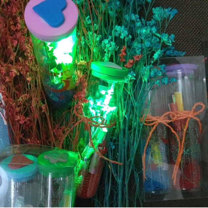 Lọ ước nguyện sao HAPPY[CÓ ĐÈN]✨Mang niềm vui tới mọi nhà