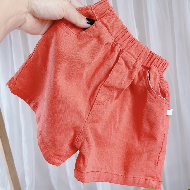 Quần đùi cho bé trai/gái chất kaki mềm đẹp co giãn