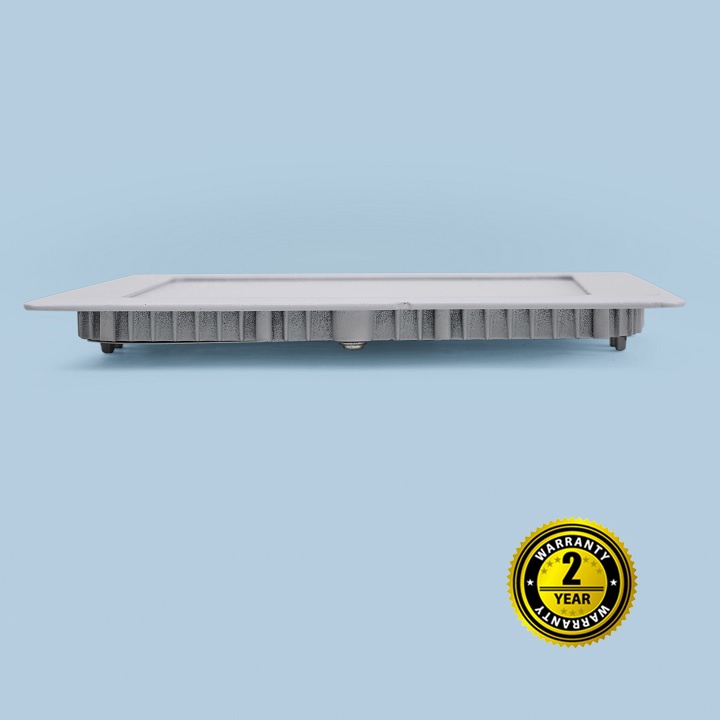 Đèn LED âm trần downlight vuông 15W lỗ khoét 17 cm ánh sáng chân thực, tiết kiệm điện, bảo hành 24 tháng
