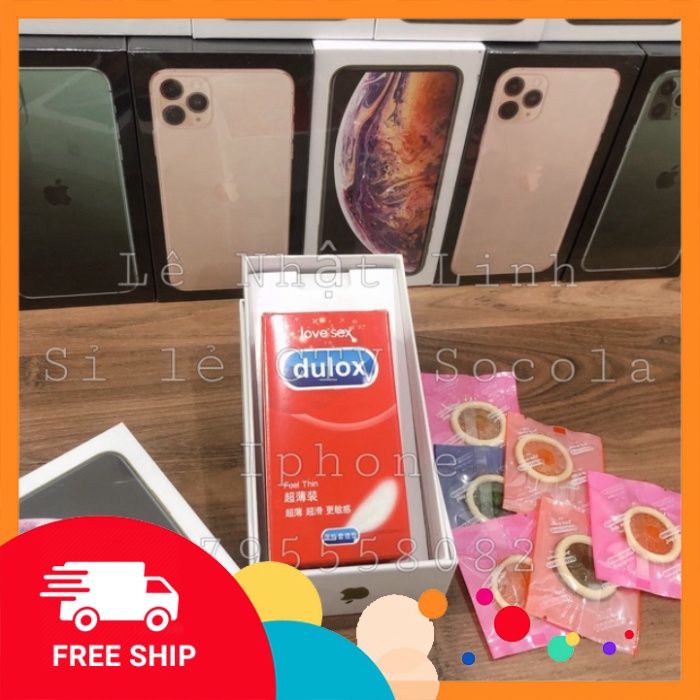 Tặng quà là chun buộc tóc Sỉ Iphone XS Max Durex Kẹo dẻo hình bao cao su chip chip Gấu bông Teddy quà tặng troll bạn bè,