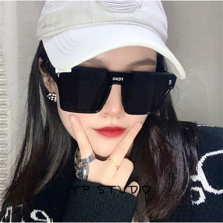 Kính mát Thời trang nam nữ hình vuông siêu hot trend mẫu mới nhất năm 2022 kính FENG z5132