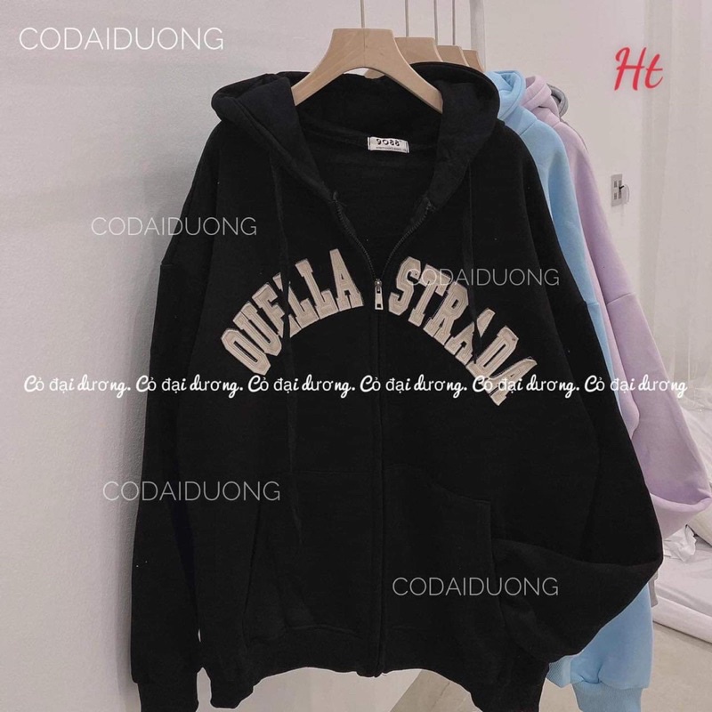 Áo khoác nỉ cotton LLA H2A