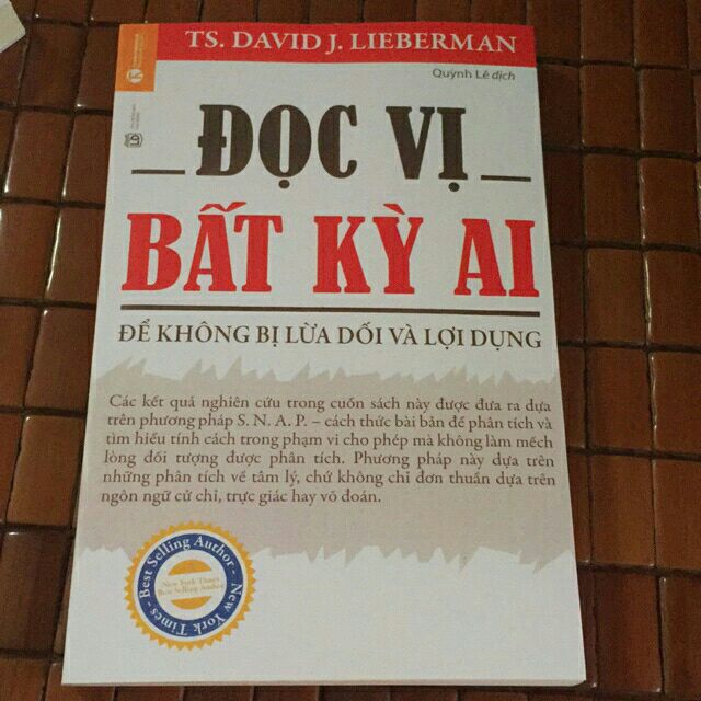 Sách Đọc Vị Bất Kỳ Ai