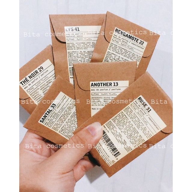 Vial/ Mẫu thử nước hoa Le Labo 0.7ml các dòng