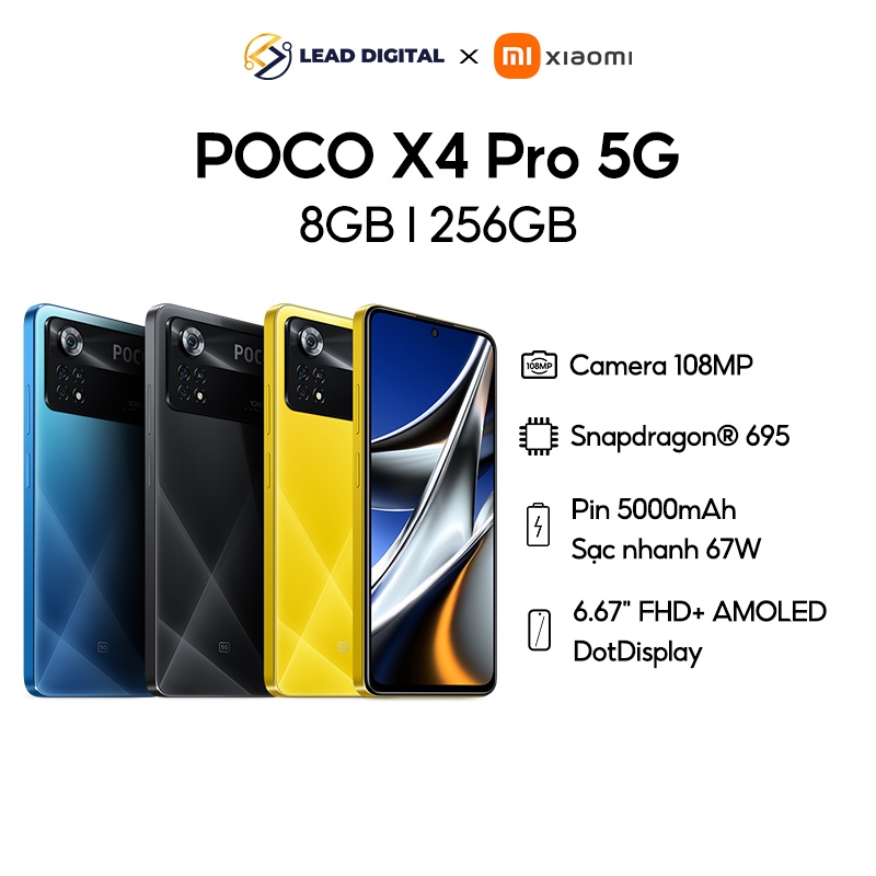 Điện thoại POCO X4 Pro 5G  -Chính hãng