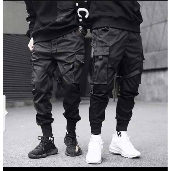 [ Túi Hộp- Cực chất !!] Quần Jogger Kaki Nam Túi Hộp Phối Dây Khóa Gài | BigBuy360 - bigbuy360.vn