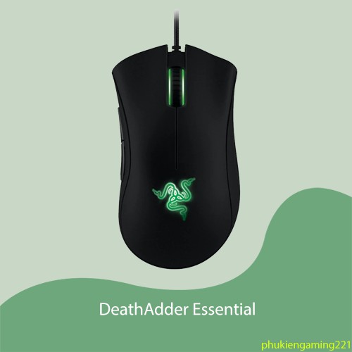 Chuột Chơi Game Có Dây - Razer DeathAdder Essential - Hàng Chính Hãng - Bảo Hành 24 Tháng