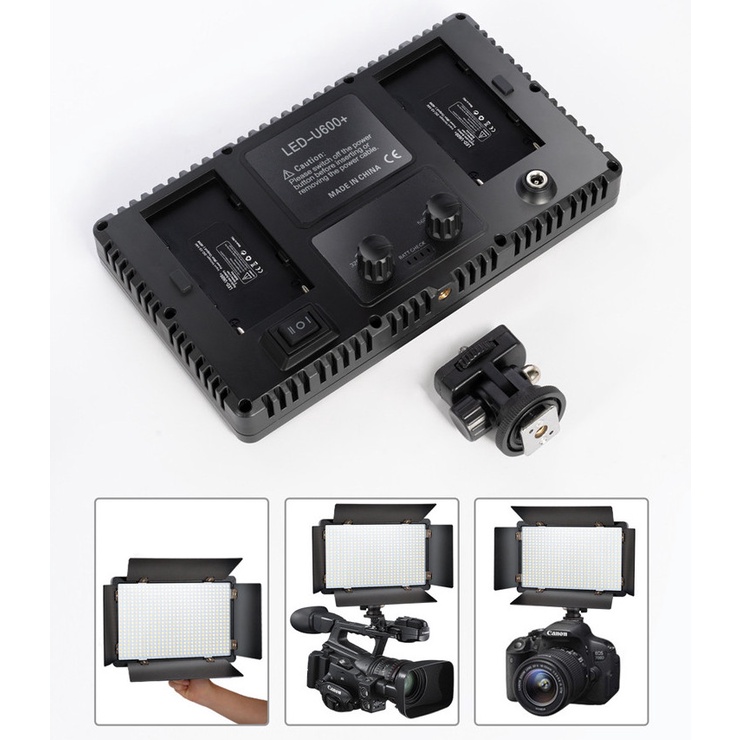 Đèn LED D600  40W hỗ trợ chiếu sáng cho quay phim, chụp ảnh chuyên nghiệp