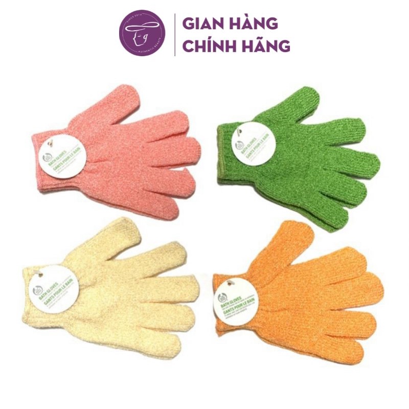 [1 đôi] Găng tay tắm The Body Shop Bath Gloves tẩy da chết, tạo bọt hiệu quả