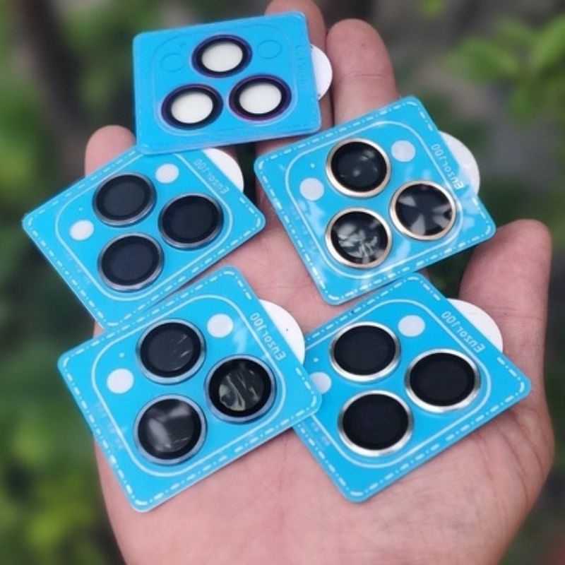 Bộ 3 dán mắt camera Kuzoom cho iPhone 14 pro max,14 plus,14 pro,14,13 Mini, 13, 13 Pro, 13 Pro max bảo vệ camera.