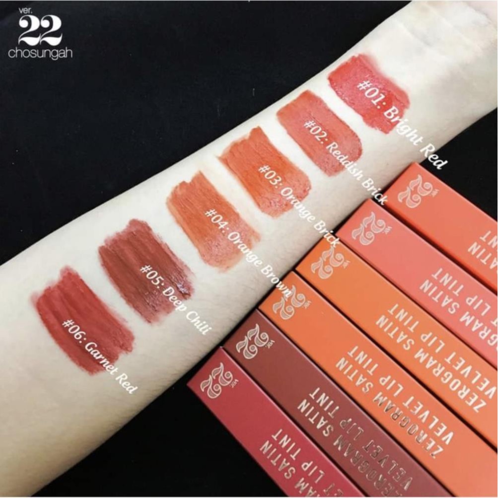 Son Kem Lì Chosungah Ver22 Velvet Lip Tint 6g