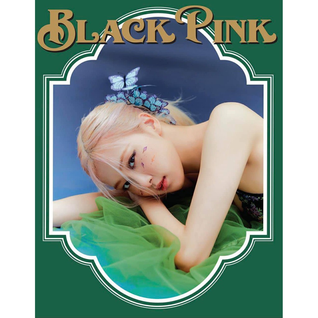 Tấm Postcard BLACKPINK JISOO JENNIE ROSE LISA cao cấp giấy 260gsm in hình idol kpop