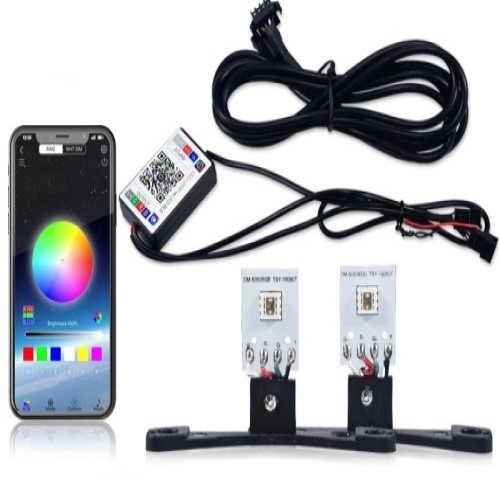 Đèn LED Kevanly hình mắt quỷ tích hợp điều khiển từ xa tiện dụng