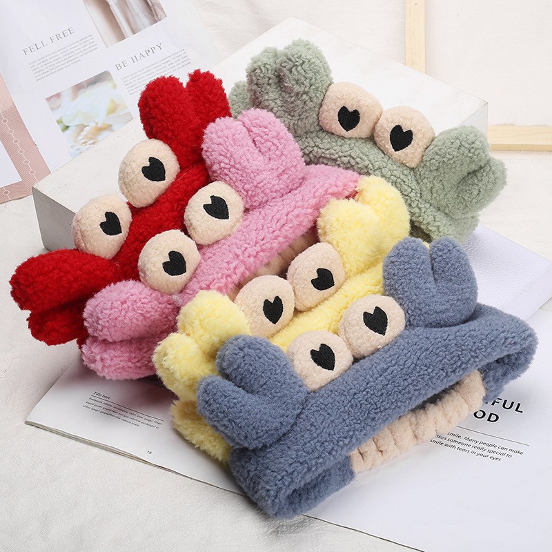 Băng Đô Cài Tóc Hình Chú Cua Đáng Yêu