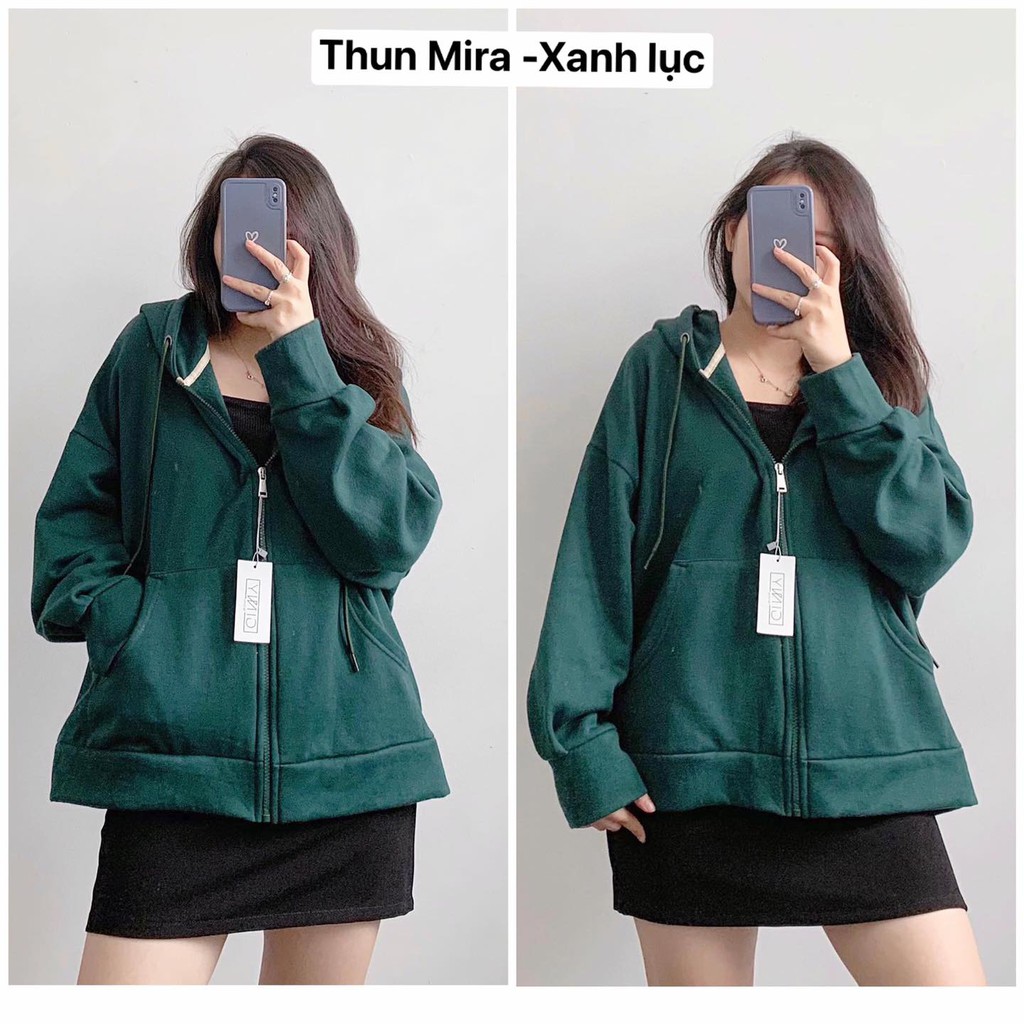 Áo khoác thun Mira | Ao khoác thun | Áo khoác thun áo nỉ | Áo khoác nữ đẹp | BigBuy360 - bigbuy360.vn