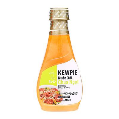 Sốt chua ngọt Kewpie chai 210ml