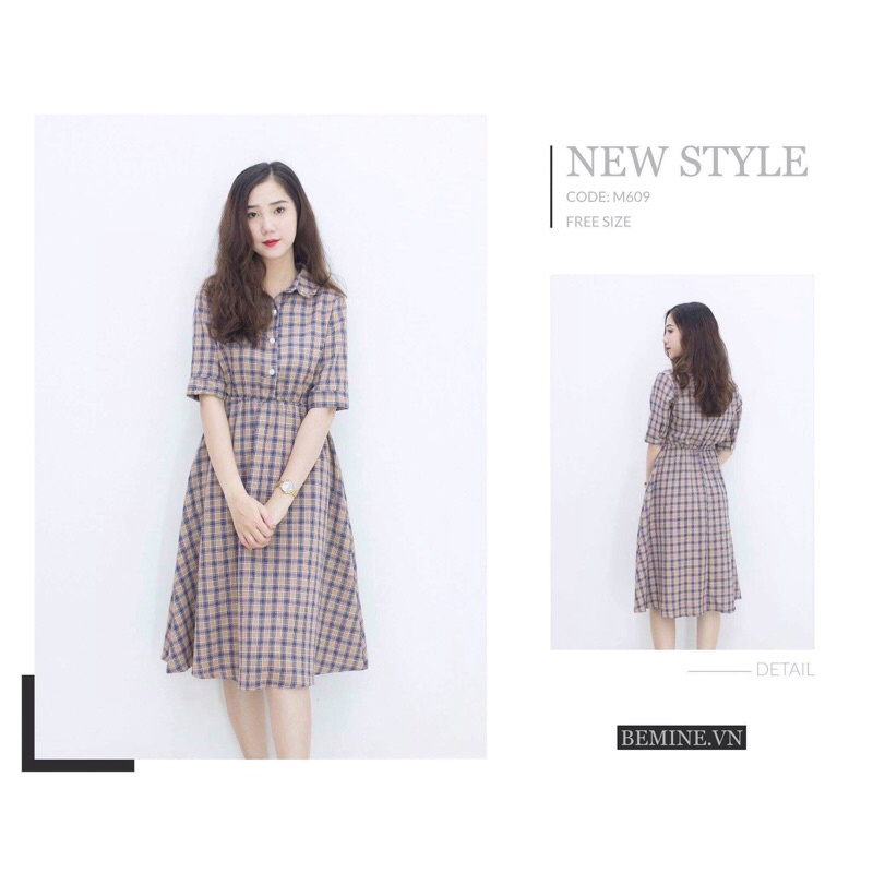 VÁY CARO XOÈ BEMINE