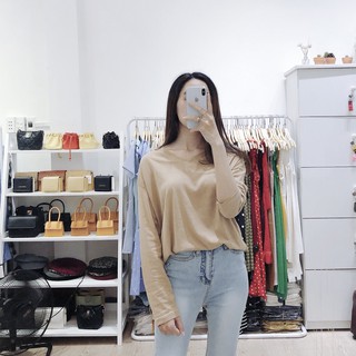 Áo phông cổ V tay dài