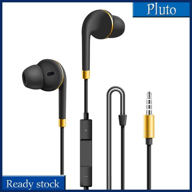 Tai Nghe Bass Thể Thao Có Dây Điều Khiển Điều Khiển Chơi Game Tương Thích Với Iphone Oppo Xiaomi Vivo