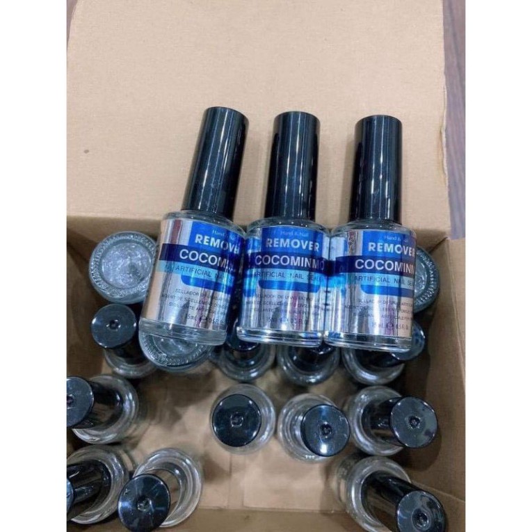 Nước phá Gel lạnh Cocominmo chính hãng 15ml, Phá gel móng tay lạnh siêu mát không nóng móng Cocominmo
