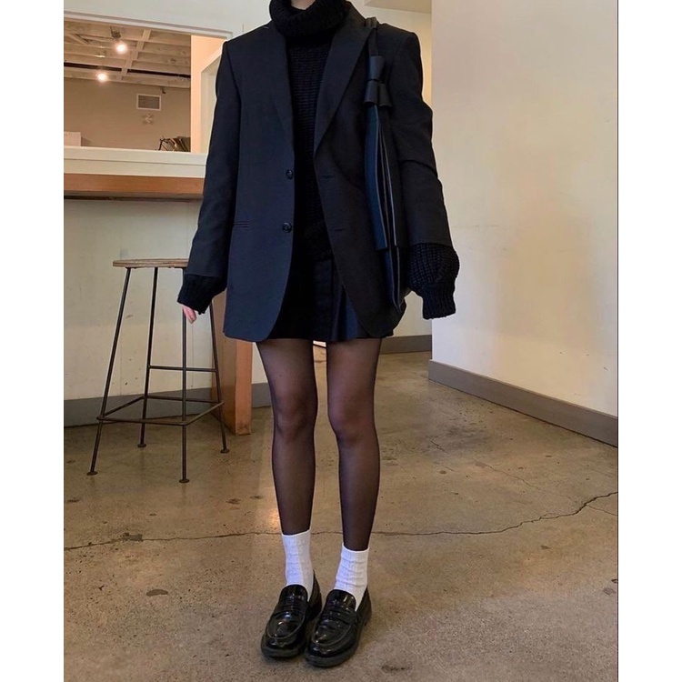 Quần Tất Da Tàng Hình, Tất Giấy Aesthetic Stockings, Pantyhose - Peaches peaches