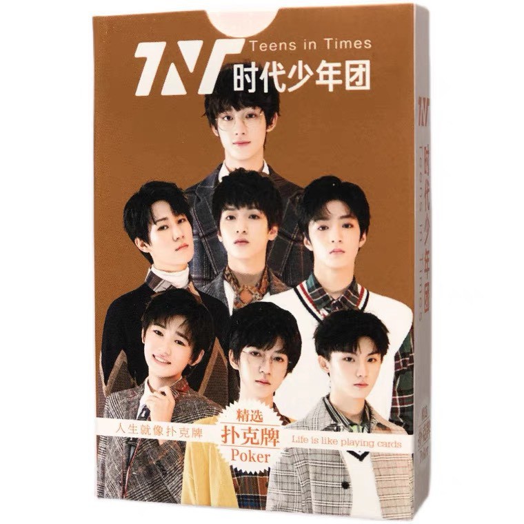 Bộ bài 52 lá in hình nhóm nhạc TNT