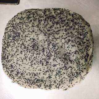 Bánh tráng mè đen nước cốt dừa - loại 1 10 cái