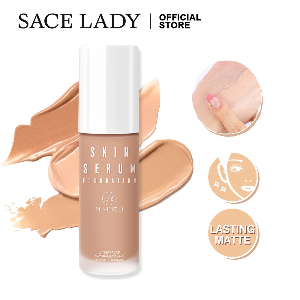 Kem nền SACE LADY dạng lỏng tự nhiên với lớp che phủ cao 6 tông màu tuỳ chọn 30ml