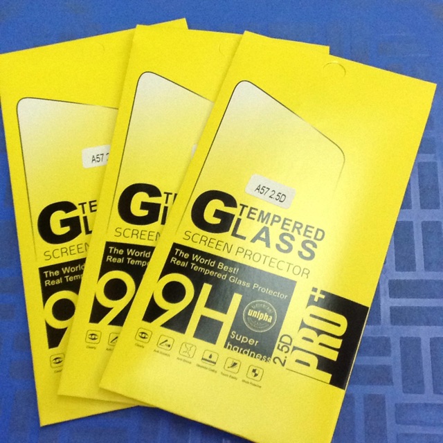 Kính cường lực oppo A57, bộ 3 kính