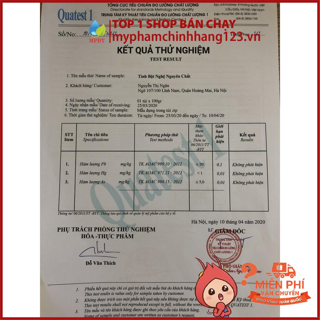 1KGTinh bột nghệ test đỏ,tinh bột nghệ nguyên chất làm đẹp da giảm mụn thâm nám tàn nhang, đau dạ dày