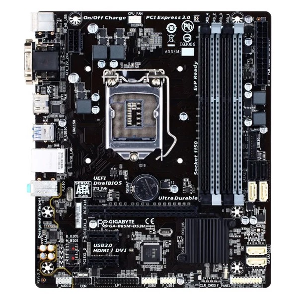 Mainboard GIGABYTE B85M-DS3H