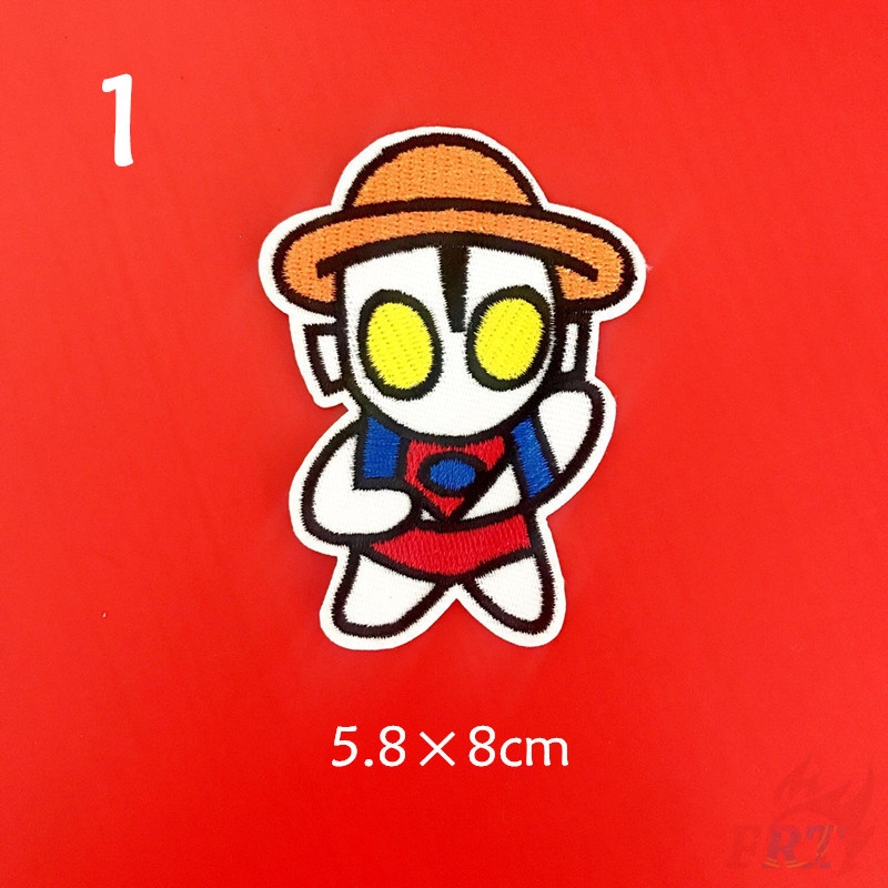 ☸ TV Shows：Ultraman Patch ☸ 1Pc TIGA / DYNA Diy Sew On Iron On Patch