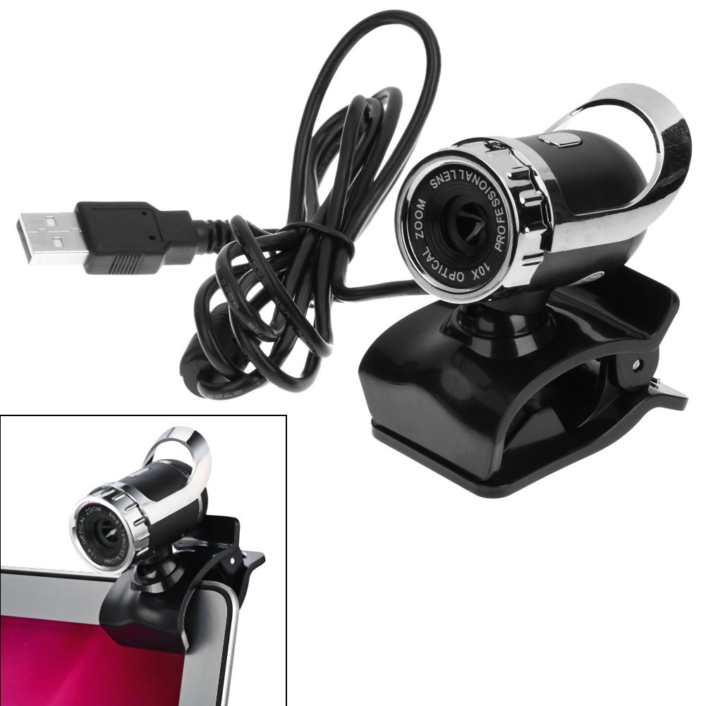 Sale 70% Norton❃ USB 12.0 Mega Pixel HD Camera Web Cam 360° MIC Clip-on for Skype Computer,  Giá gốc 180,000 đ -2F138