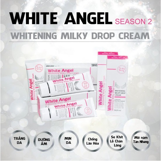 Kem Dưỡng Trắng Da White Angel Skinaz Hàn Quốc Cao Cấp