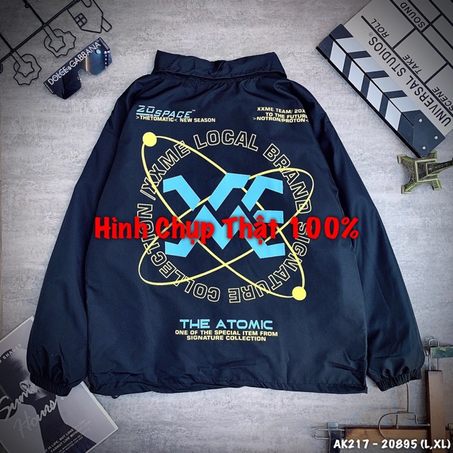 Áo Khoác Dù XXXME Jackets Cổ Bẻ Chất Khoác Gió 2 Lớp In 3D (Hình Thật) XME - AK2217