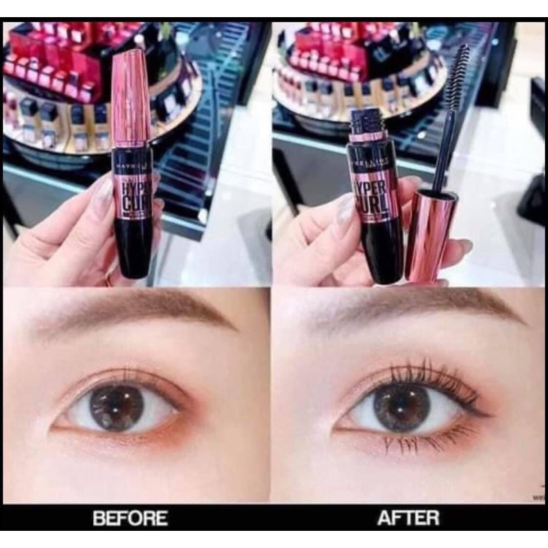 [CHÍNH HÃNG] Mascara siêu cong và dài mi Maybeline New York Hyper Curl 9.2ml | BigBuy360 - bigbuy360.vn