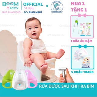 Bô cho bé ,Bô Boom Potty vệ sinh cho bé từ 7 tháng đến 4 tuổi